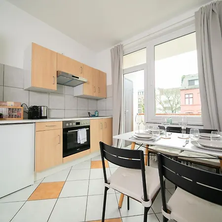 - With Balcony - Kitchen & Apartment *
