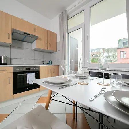 - With Balcony - Kitchen & Apartment